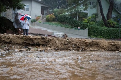 Atmospheric rivers over California’s wildfire burn scars raise fears of deadly mudslides – this is what cascading climate disasters look like