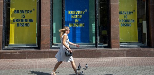 With 'bravery' as its new brand, Ukraine is turning advertising into a weapon of war