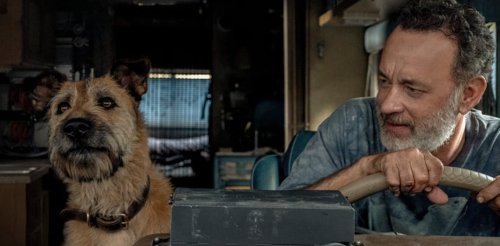 The movie 'Finch' explores how dogs help us define humanity