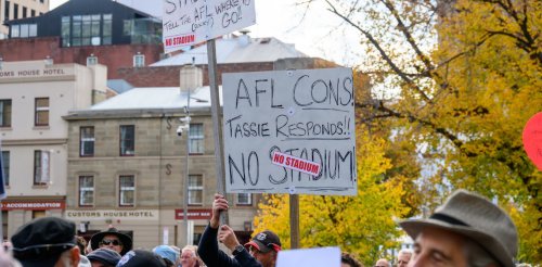 How the Tasmanian AFL team turned into a political football