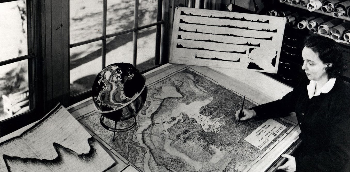 Marie Tharp pioneered mapping the bottom of the ocean 6 decades ago – scientists are still learning about Earth's last frontier