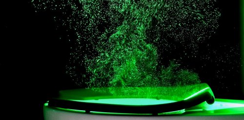 Toilets spew invisible aerosol plumes with every flush – here's the proof, captured by high-powered lasers