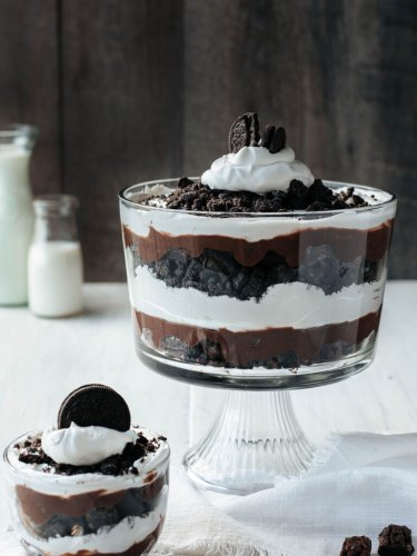 Oreo Chocolate Brownie Trifle
