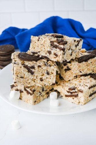 Oreo Rice Krispie Treats