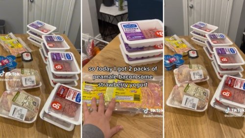 TikToker reveals how they cut their grocery bill in half with one simple shopping change: ‘Each of these I got for $8’