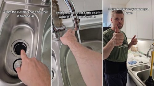 Plumber shares simple tip for unclogging kitchen sink with just one common tool: 'Worked great'