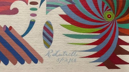 Shopper stunned after noticing signature on painting found at thrift store: 'I can't imagine how long that took to paint'