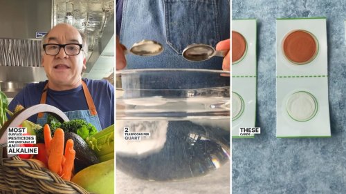 Professional chef demonstrates the science behind his ‘magic’ pesticide removal hack: ‘This is really good to know’