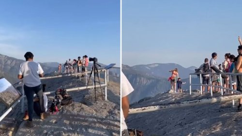 Video of mother’s dangerous behavior at national park sparks outrage: ‘[It] truly makes my heart hurt’
