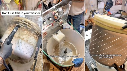 Repairman demonstrates why you should avoid common laundry product: 'I stopped using [it] years ago'