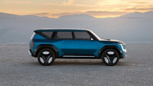 Kia is unveiling an all-new, solar-powered SUV with panels on its hood — here’s when you can get your hands on it