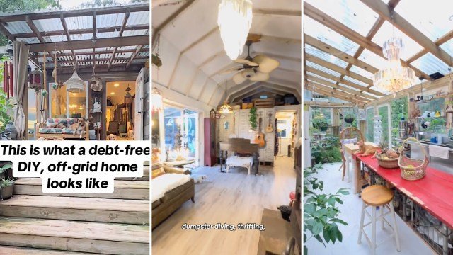 Homeowner gives jaw-dropping tour of their off-grid cabin: 'This is what I consider successful'