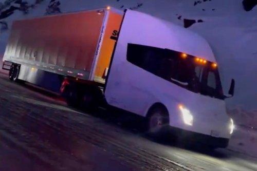 California highway patrol shares video of Tesla Semi in action on closed icy road: ‘These trucks are the real thing’