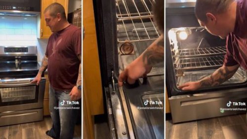 TikToker reveals game-changing trick that makes it easy to deep-clean your oven: ‘I had no idea’