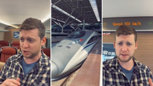 Man shares unbelievable experience aboard Chinese high-speed train: ‘You shouldn’t say that something is good … until you try it out’