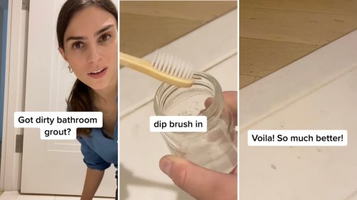 Cleaning expert shares incredibly easy hack for making grimy grout spotless: ‘This totally dissolves any dirt’