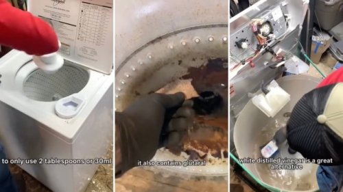 Repairman demonstrates how popular laundry product can lead to total machine failure: 'I stopped using it'