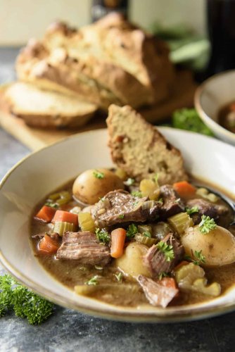 Slow Cooker Irish Guinness Beef Stew