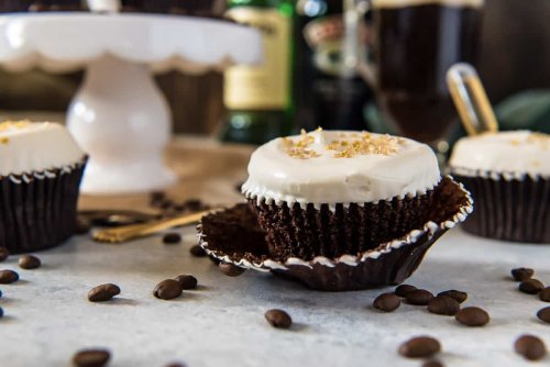 Irish Coffee Cupcakes