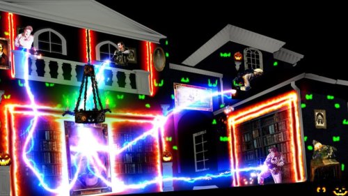 This Incredible Ghostbusters Projection Display Wins Halloween