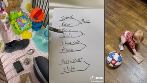 Dad Pits Assorted Household Items Against Actual Baby Toys in Hilarious Bracket