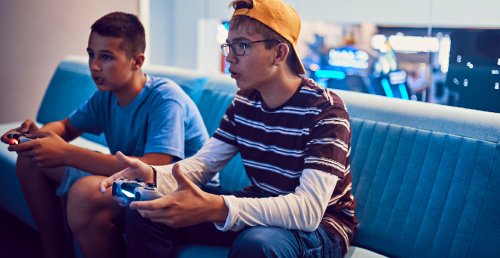 Boys Who Play Video Games Linked To Lower Risk of Depression