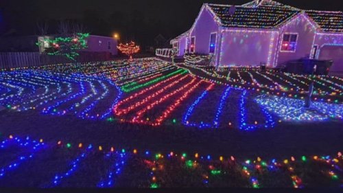 His Granddaughter Asked for 100 Christmas Lights, He Put Up 1.5 Million Instead