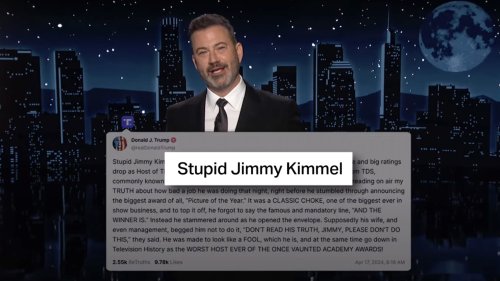 Jimmy Kimmel Lays Into Trump for Confusing Him for Al Pacino
