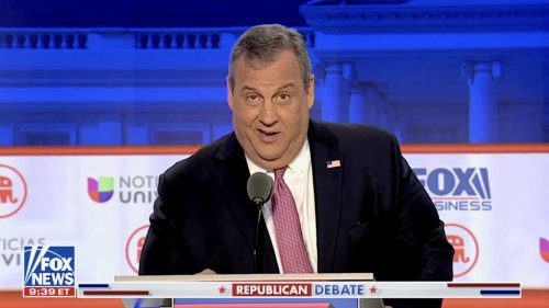 Chris Christie Debuts Cringeworthy New Nickname for Trump at RNC Debate