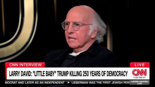 Larry David Blasts ‘Sociopath’ Donald Trump in CNN Interview