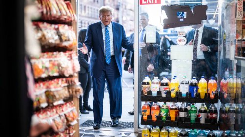 Trump Takes Post-Trial Circus to Fearmonger About Crime at NYC Bodega