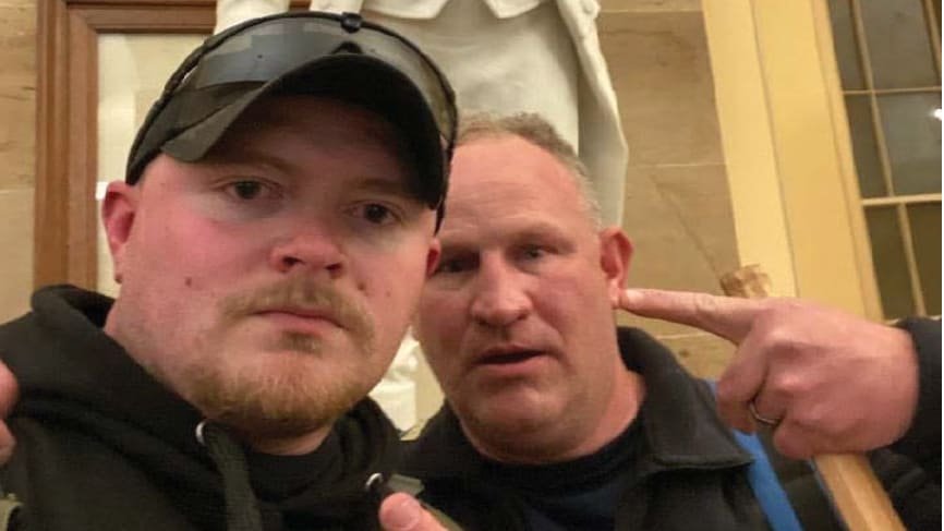 Two Rocky Mount, Virginia Cops Arrested for Taking Part in Capitol Insurrection
