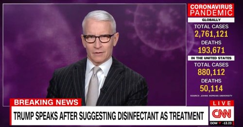 Anderson Cooper Dumbfounded by Trump’s ‘Sarcasm’ Excuse