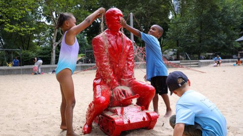 How Vladimir Putin Became a Toy in a Central Park Playground