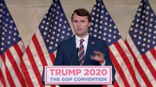 ‘F*ck You, Fascist!’: Charlie Kirk Drowned Out by Protesters on Arizona College Visit
