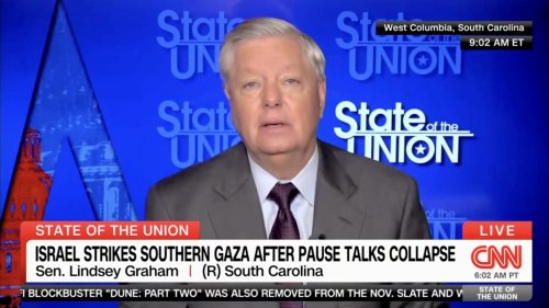 Lindsey Graham Dodges on Palestinian Civilian Deaths: ‘What’s Too Many?’