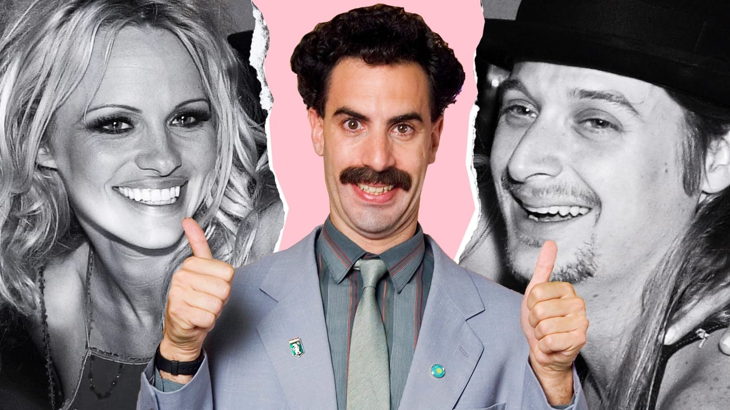 Sacha Baron Cohen Confirms ‘Borat’ Broke Up Pamela Anderson and Kid Rock