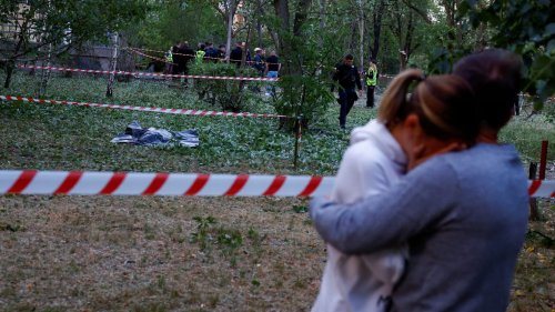 Mom and Girl, 9, Die Outside Locked Kyiv Bomb Shelter Where Locals Accuse Guard of Being Too Drunk