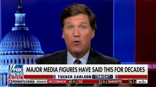 Tucker: Great Replacement Theory ‘Is Coming from the Left’
