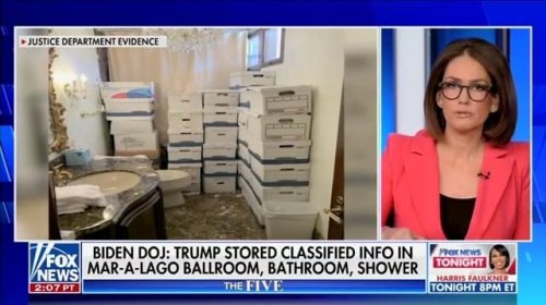 Fox News Host on Trump Docs: ‘I Don’t Think a Toilet’ Is a Secure Place