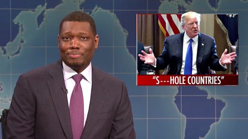 SNL’s Michael Che Sounds Off on Trump’s ‘Sh*thole Countries’ Comment