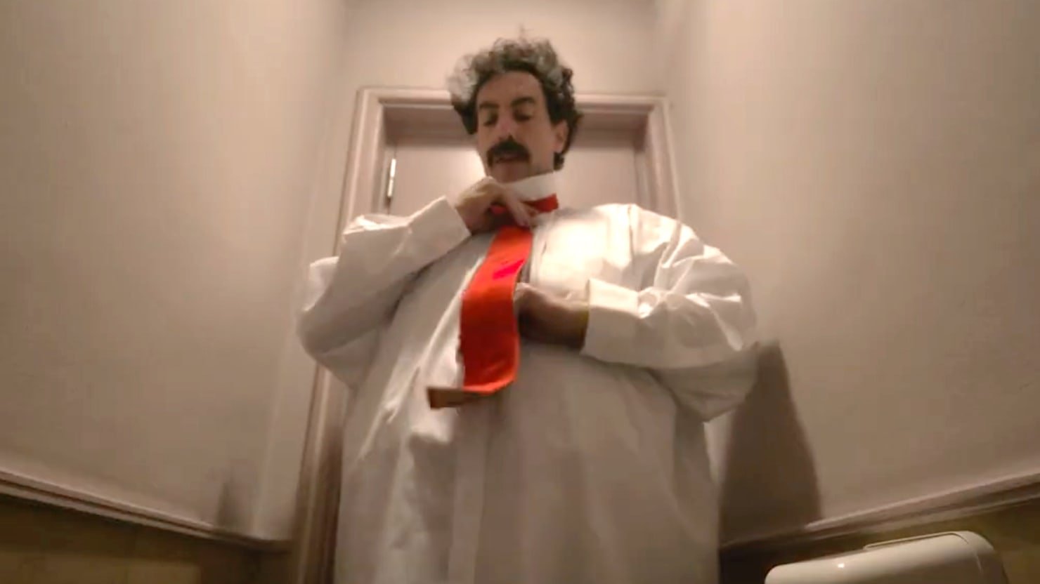 Sacha Baron Cohen Pranks Mike Pence as Trump in ‘Borat 2’ Trailer