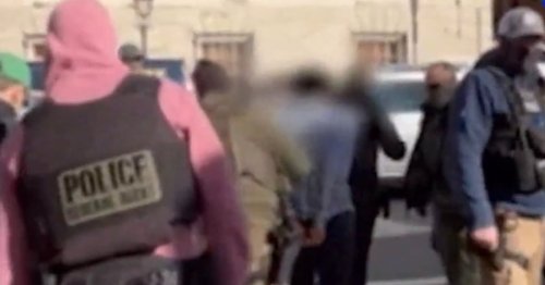 ICE Goons Surround Judge’s Car and Handcuff High School Intern