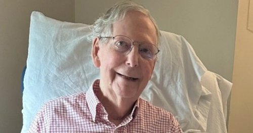 Fallon Spots Strange Detail in Mitch McConnell’s Proof of Life Pic