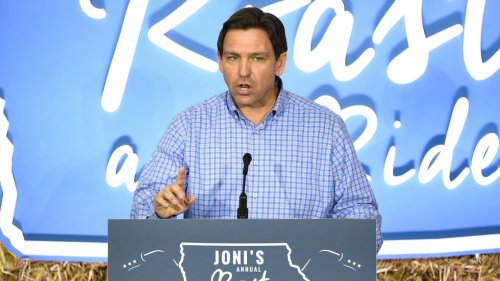 Ron DeSantis Finally Asked to Define ‘Woke’ at Iowa Campaign Stop