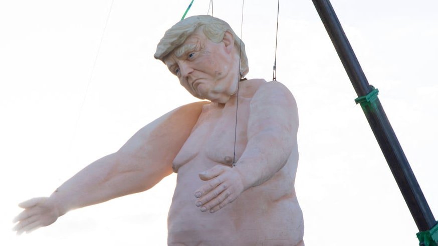 Nevada Republicans Freak Out Over Deplorable Statue Of A Giant Naked