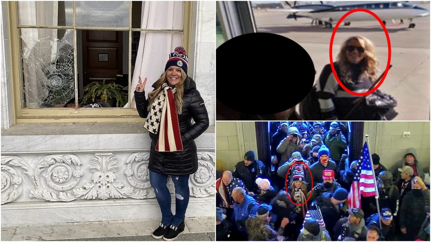 Jenna Ryan, Texas Real Estate Agent Who Took Private Jet to Capitol Riot, Is Arrested