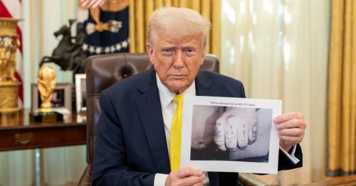 Trump Slammed for Photoshopping MS-13 on Deported Dad's Hand
