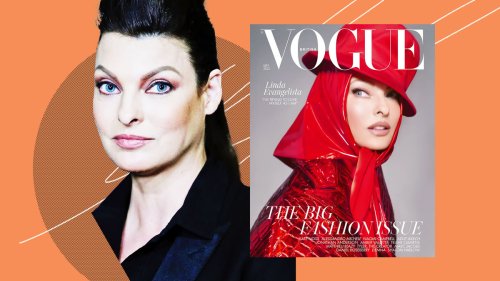 Linda Evangelista Has Face Taped Back for ‘Vogue’ Cover After CoolSculpting Disaster