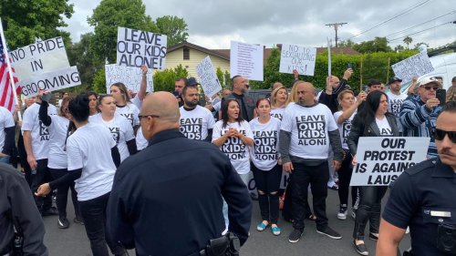 Saticoy Elementary School Pride Assembly Protest Erupts in Violence
